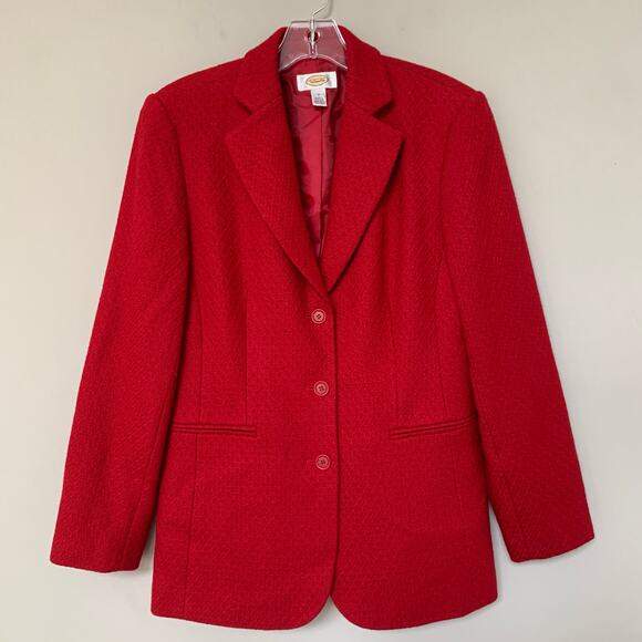 Talbots Jackets & Blazers - Talbots 100% wool blazer jacket long sleeves pockets fully lined size 4